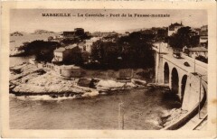 Marseille La Corniche - Pont de la Fausse-Monnaie à Marseille