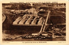 Marseille Etablissement Verminck - Usines de Croix-Sante à Marseille