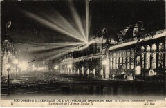 Paris Expo de l'Automobile 1907 Avenue Nicolas Ii