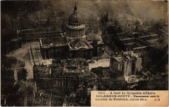 Paris Dirigeable Eclaireur-Conte Panorama Pantheon