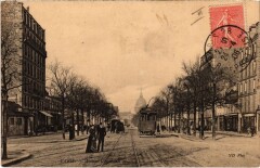 Carte postale ancienne Avenue Lowendall
                                                                     à Paris 15e
                                
