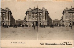 Paris Vue Stereo Rue Royale