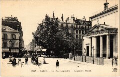 La Rue Legendre à Paris 17e