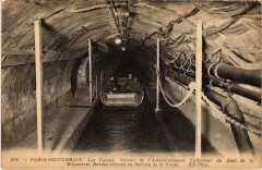 Paris Souterrain Les Egouts Services de l'Assainissement