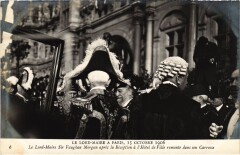 Paris Visite Lord-Maire 1906 Sir Vaughan