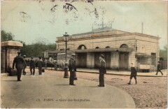 Gare des Batignolles à Paris 17e