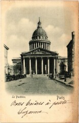 Paris Le Pantheon Embossed