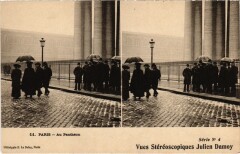 Paris Vue Stereo Au Pantheon