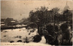 Carte postale ancienne La Petite Sibérie de Montmartre
                                                                     à Paris 18e
                                