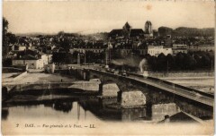Dax vue generale et le Pont