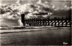 Capbreton L'Estacade et le Phare à Capbreton