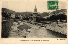 La Bourboule La Dordogne et les Quais neufs France à La Bourboule