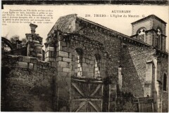 Thiers L'Eglise du Moutier-G. France à Thiers