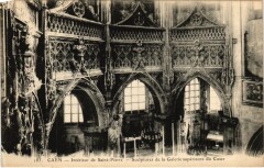 Caen Interieur de Saint-Pierre France