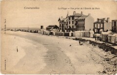 Courseulles La Plage Vue prise de l'Entree du Port France -
													14 Calvados
												