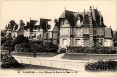 Cabourg Les Villas et la Rue de la Mer France à Cabourg