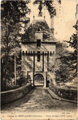 Chateau de Fervaques Porte fortifiee France