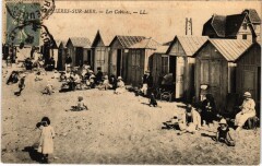 Bernieres sur Mer Les Cabines France