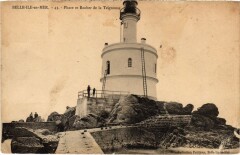 Belle-Ile-en-Mer Phare et Rocher de la Teignouse