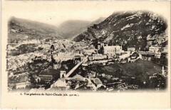 Saint Claude vue generale à Saint-Claude
