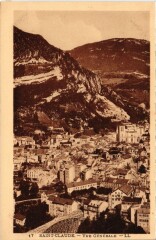 Saint Claude vue generale à Saint-Claude