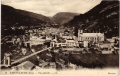 Saint Claude vue generale à Saint-Claude
