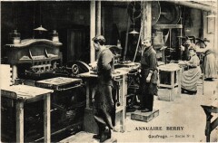 Paris Annuaire Berry Gaufrage