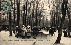 Bois de Vincennes - Les Jeux de Boules à Paris 12e