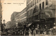 Paris 10e Faubourg du temple à Paris 10e