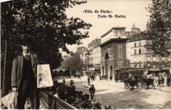 Paris 10e Porte Saint-martin à Paris 10e