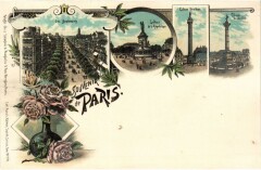Souvenir de Paris Litho