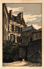 Paris Hotel de Rouen Litho