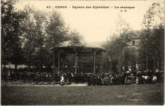 Square des Epinettes - La musique à Paris 17e