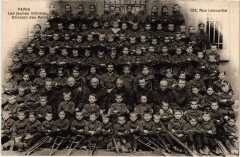 Carte postale ancienne Les jeunes Infirmes - Division des Petits - Rue Lecourbe
                                                                     à Paris 15e
                                
