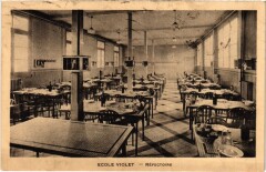 Ecole Violet - Réfectoire à Paris 15e