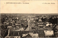 Montoire s le Loir Vue Generale France -
													41 Loir et Cher
												