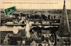 Montrichard Panorama pris du haut de la Tour Carree France