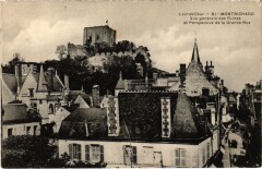 Montrichard Vue Generale des Ruines France