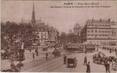 Paris 6e Place Saint-Michel