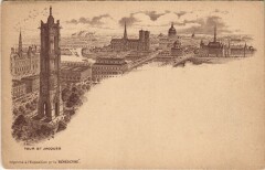 Paris 4e Tour Saint-Jacques Panorama