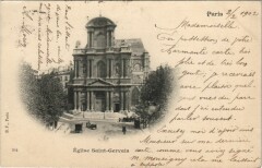 Paris 4e Eglise Saint-gervais
