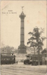 Paris 4e Place de la Bastille Colonne de Juillet