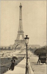 Carte postale ancienne Paris 7e Tour Eiffel
                                                                     à Paris 7e
                                