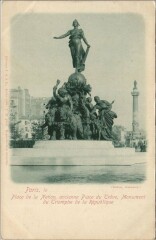 Paris 12e Place de la Nation Statue de la République