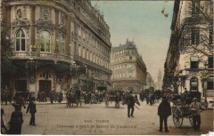 Paris 9e Chaussée d'Antin Entrée du Vaudeville