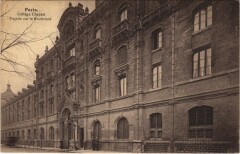 Paris 9e College Chaptal Facade sur la Boulevard