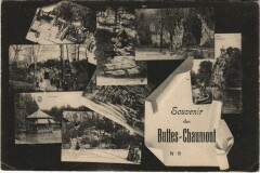 Paris 19e Buttes-Chaumont Souvenir