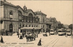 Gare Montparnasse à Paris 6e