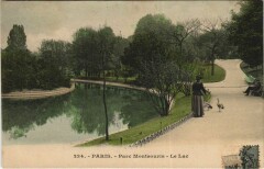 Parc Montsouris - Le Lac à Paris 14e
