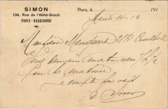 Paris 15e 134, Rue de l'Abbé-Groult Simon
